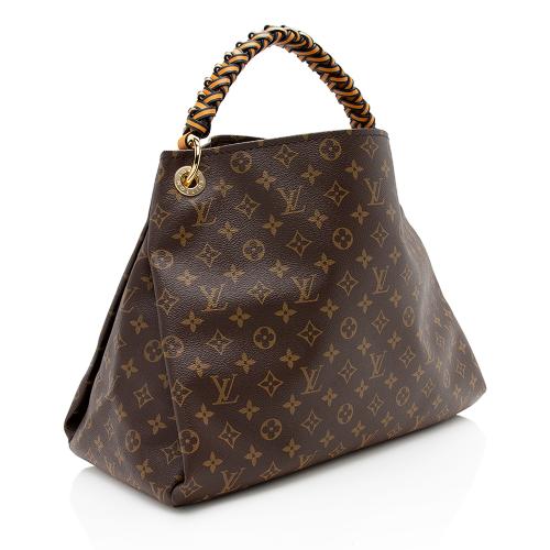 Louis Vuitton Monogram Canvas Braided Artsy MM Shoulder Bag