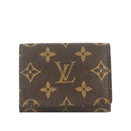 Louis Vuitton Monogram Canvas Business Card Holder Wallet