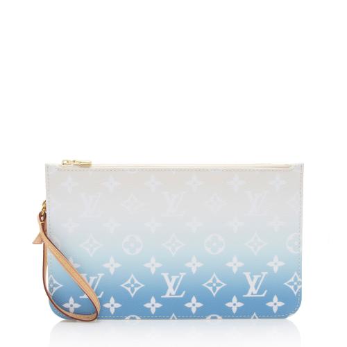 Louis Vuitton Monogram by The Pool Neverfull mm Pochette Blue