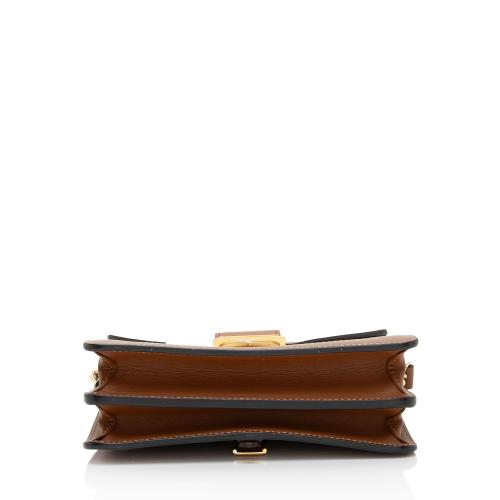Louis Vuitton Monogram Canvas Calfskin Biface Shoulder Bag