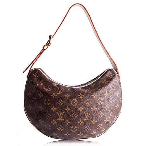 Louis Vuitton Monogram Canvas Croissant MM Shoulder Handbag