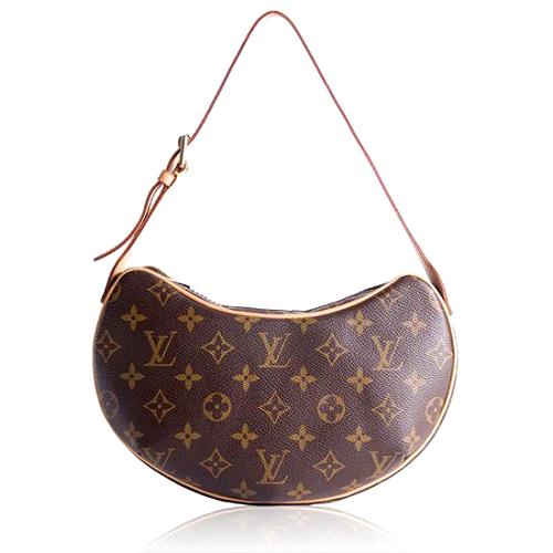 Louis Vuitton Monogram Canvas Croissant PM Shoulder Handbag