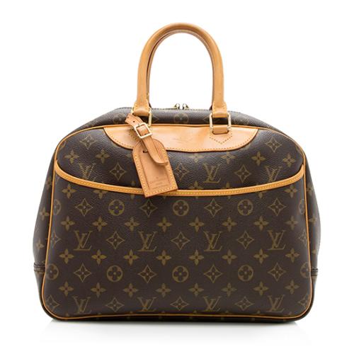 Louis Vuitton Vintage Monogram Canvas Deauville Satchel