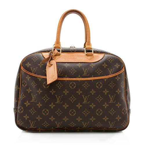 Louis Vuitton Monogram Canvas Deauville Satchel