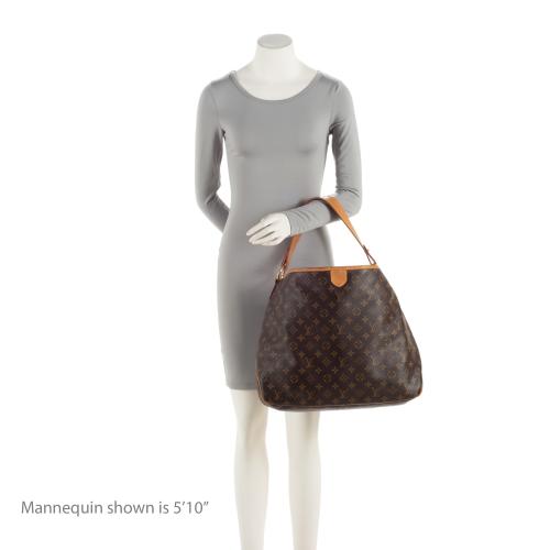 Louis Vuitton Delightful MM Tote Monogram Canvas Shoulder Bag added insert  Pre owned Brown Leather ref.673986 - Joli Closet