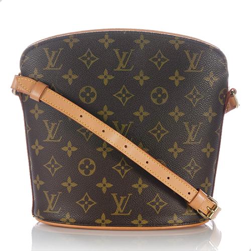 Louis Vuitton Monogram Canvas Drouot Shoulder Bag