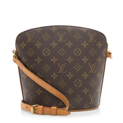 Louis Vuitton Monogram Canvas Drouot Shoulder Bag