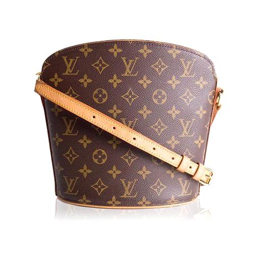 Louis Vuitton Monogram Canvas Drouot Shoulder Handbag
