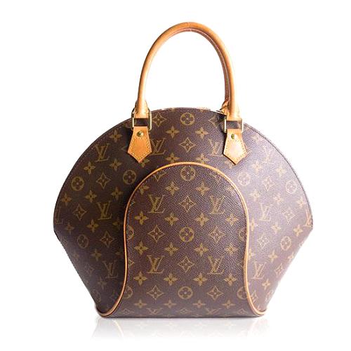 Louis Vuitton Monogram Canvas Ellipse MM Satchel Handbag