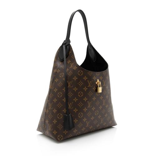 Louis Vuitton Monogram Canvas Flower Hobo Bag Louis Vuitton