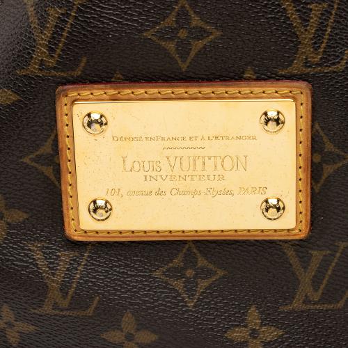 Louis Vuitton Brown, Pattern Print Monogram Galliera PM