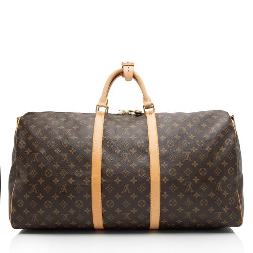 Monogram Canvas Keepall Bandouliere 60