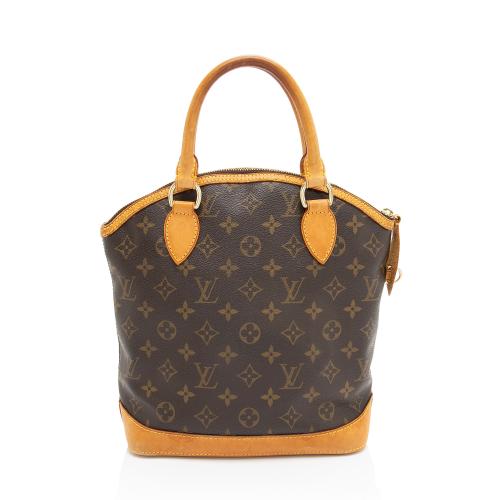 Louis Vuitton Monogram Canvas Lockit Satchel