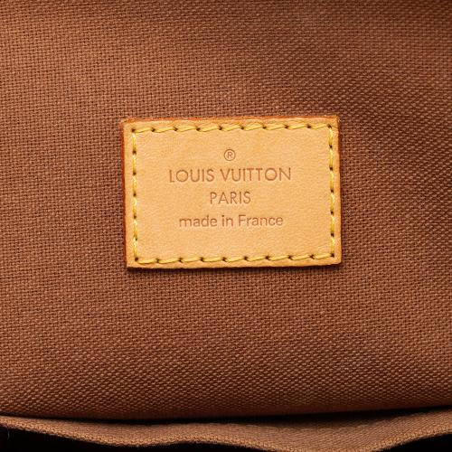 Louis Vuitton Monogram Canvas Lockit Satchel