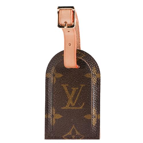 Louis Vuitton Monogram Canvas Luggage Tag