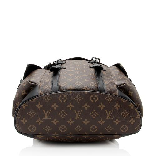 Louis Vuitton Monogram Macassar Canvas Christopher PM Backpack Bag -  Yoogi's Closet