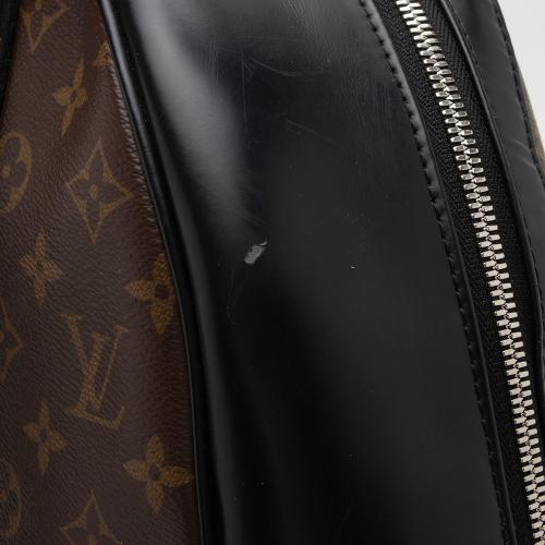 Louis Vuitton NEW Josh Backpack Macassar Monogram Canvas Brown W