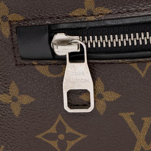 An Authentic Louis Vuitton Torres Monogram Macassar Canvas Messenger Bag