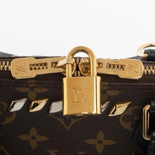 Louis Vuitton Monogram Canvas Metal Stones Alma PM Satchel