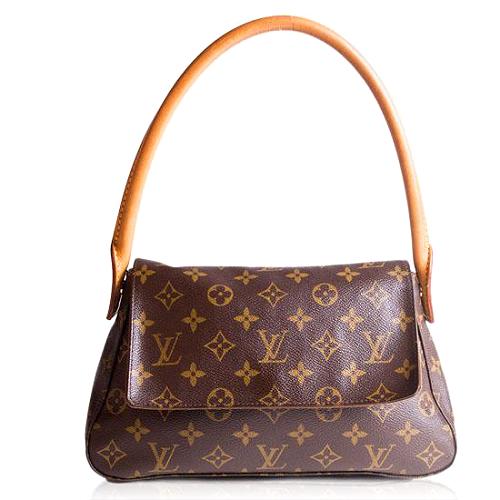 Louis Vuitton Monogram Canvas Mini Looping Shoulder Handbag