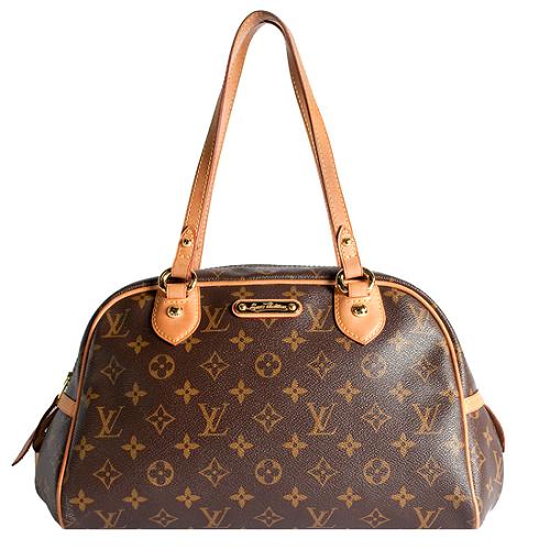 Louis Vuitton Monogram Canvas Montorgueil PM Shoulder Handbag