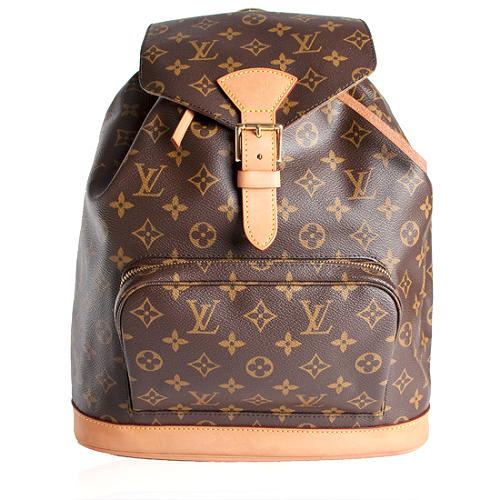 LOUIS VUITTON Louis Vuitton Monogram Montsuri GM Rucksack Backpack M51135  Brown Women's