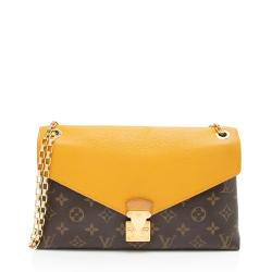 Louis Vuitton Monogram Canvas Pallas Chain Shoulder Bag