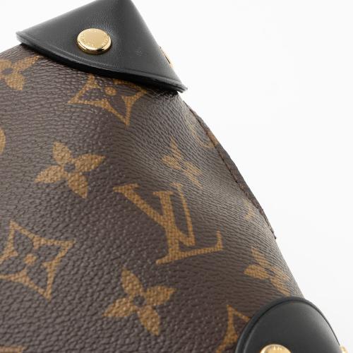 Louis Vuitton Monogram Petite Malle Souple - Brown Handle Bags