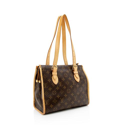 2005 Louis Vuitton Popincourt Tote Brown Canvas Monogram Handbag