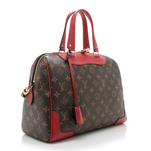 Louis Vuitton Retiro NM Monogram Canvas 2way Shoulder Bag Red