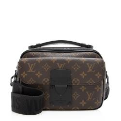 Louis Vuitton Monogram Canvas S Lock Messenger Bag