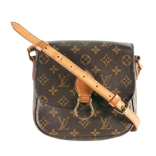 Louis Vuitton Monogram Canvas Saint Cloud Shoulder Handbag