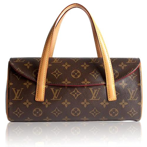 Louis Vuitton Monogram Canvas Sonatine Satchel Handbag