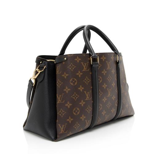 Louis Vuitton Monogram Canvas Soufflot MM Satchel Louis Vuitton