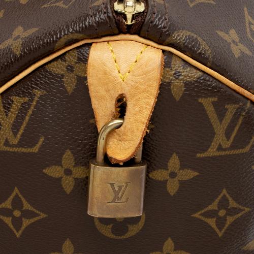 Louis Vuitton Monogram Canvas Speedy 30 Satchel