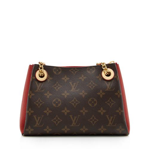 Louis Vuitton Surene Handbag Monogram Canvas with Leather BB at
