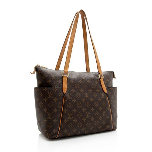 LOUIS VUITTON Totally PM Monogram Canvas Shoulder Bag Brown