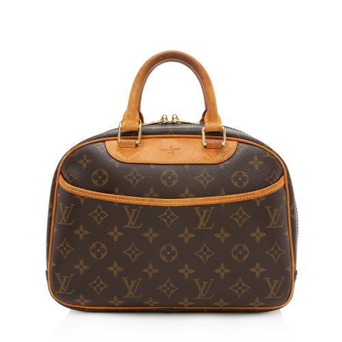 Louis Vuitton Monogram Canvas Trouville Satchel