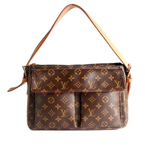 Louis Vuitton Monogram Canvas Viva Cite GM Shoulder Handbag