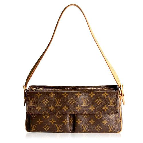 Louis Vuitton Monogram Canvas Viva Cite MM Shoulder Handbag