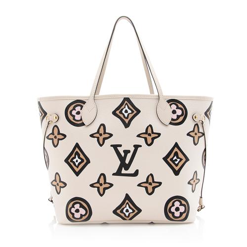 Louis Vuitton Monogram Canvas Wild At Heart Neverfull MM Tote