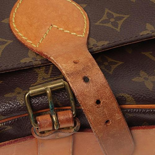 Louis Vuitton Brown, Pattern Print Monogram Cartouchiere mm