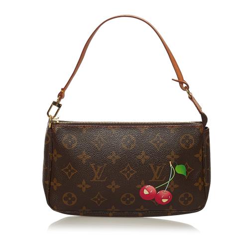 Louis Vuitton Monogram Cerises Pochette Accessoires Takashi