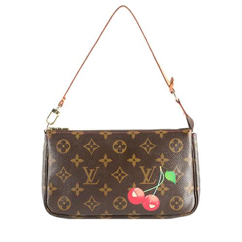 Louis Vuitton Monogram Cerises Pochette Accessories Shoulder Handbag