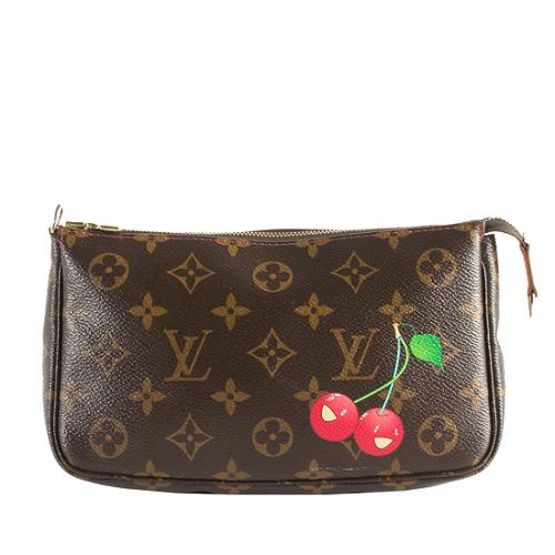 Louis Vuitton Monogram Cerises Pochette Accessories Shoulder Handbag