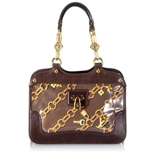 Louis Vuitton Monogram Charms Cabas Shoulder Handbag