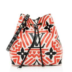 Louis Vuitton Limited Edition Monogram Crafty Neonoe MM Shoulder Bag