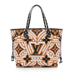 Louis Vuitton Monogram Crafty Neverfull MM Tote