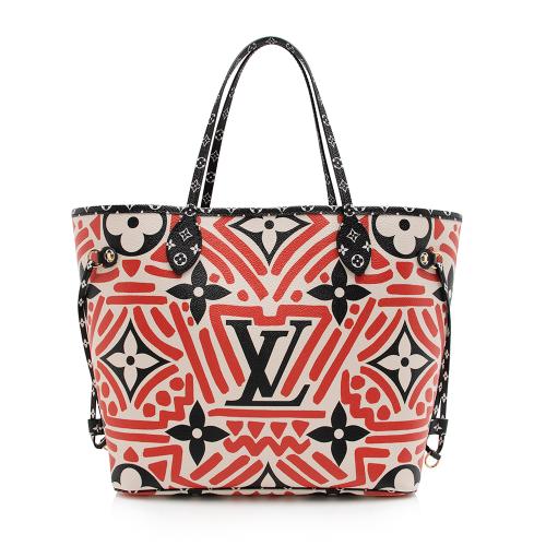 Louis Vuitton Monogram Crafty Neverfull MM Tote