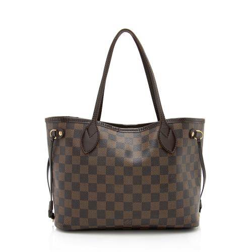 Louis Vuitton Damier Ebene Neverfull PM Tote